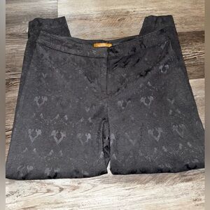 Ellen Tracy Black‎ Textured Women's Pants